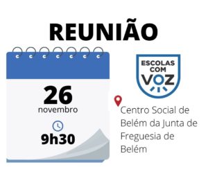 Reunião @ Centro Social de Belém da Junta de Freguesia de Belém